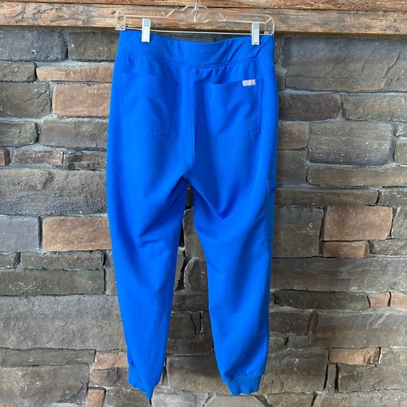 Set FIGS Rafaela Royal Blue Top And Zamora Jogger Set XS/S - Picture 13 of 16
